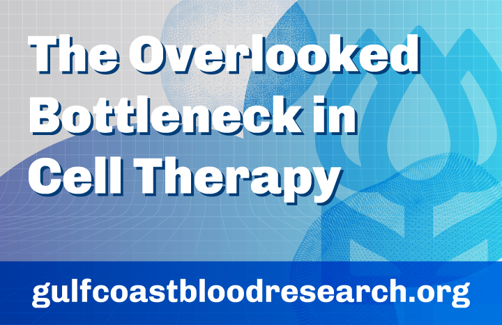 The Overlooked Bottleneck in Cell Therapy: Reliable Access  to High-Quality Biological